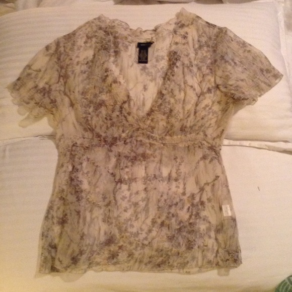 Sheer blouse