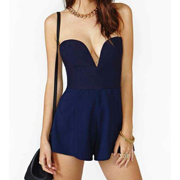 Nasty gal stolen nights  romper