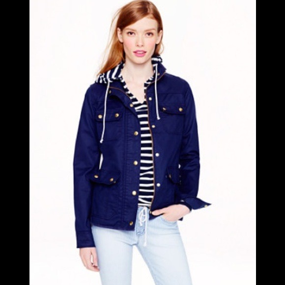 ♡HOST PICK♡ J. Crew Downtown Field Jacket in Navy