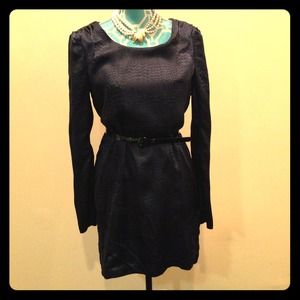 Tommy black and blue dress