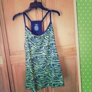 Danskin sportswear racer back top!