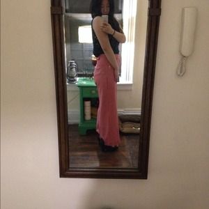 Vintage Red and white checkers high waist pants