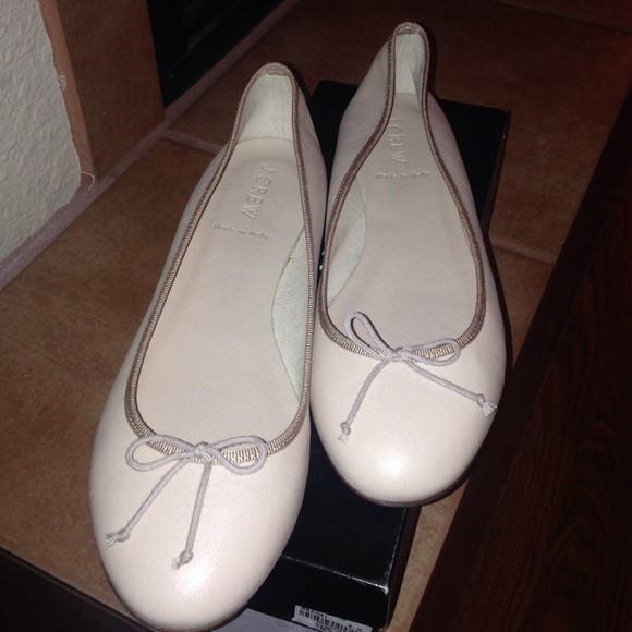 J. Crew ballet flats!! Super cute and never worn!