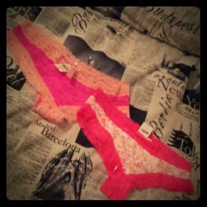 PINK cheekster underwear