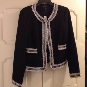 NWT White House Black Market Jacket/ Top, adorable