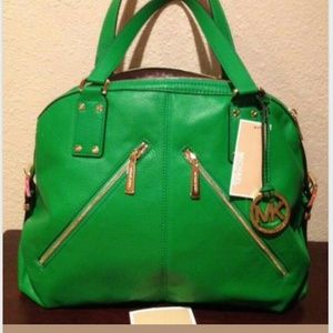 Michal Kors Palm green bag