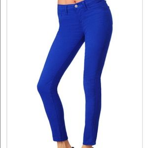 J Brand Cobalt Blue Skinny Jeans Size 27