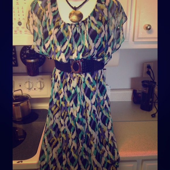 Dress (belt not included)