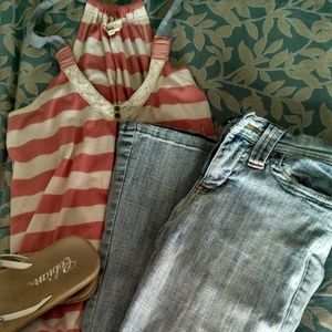Light fade jeans