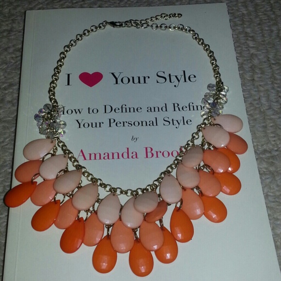 Beaded bib necklace