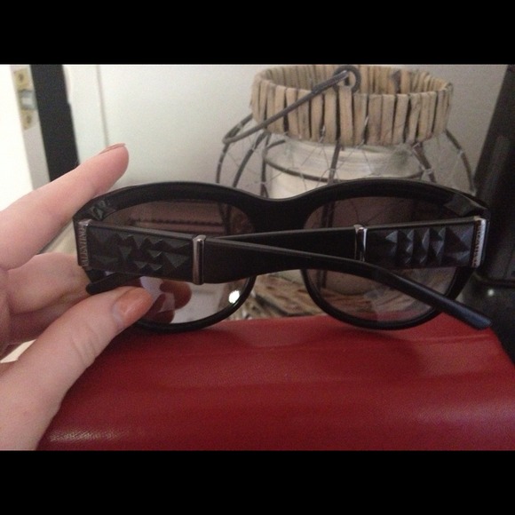 Authentic Black Studded Valentino Sunglasses main image 4
