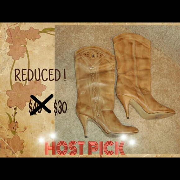 Genuine Leather Boots***HOST PICK!!!****