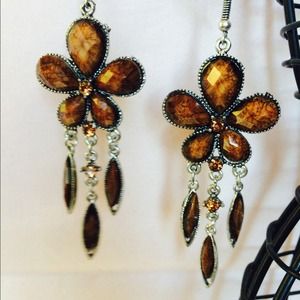 Brown floral Chandelier