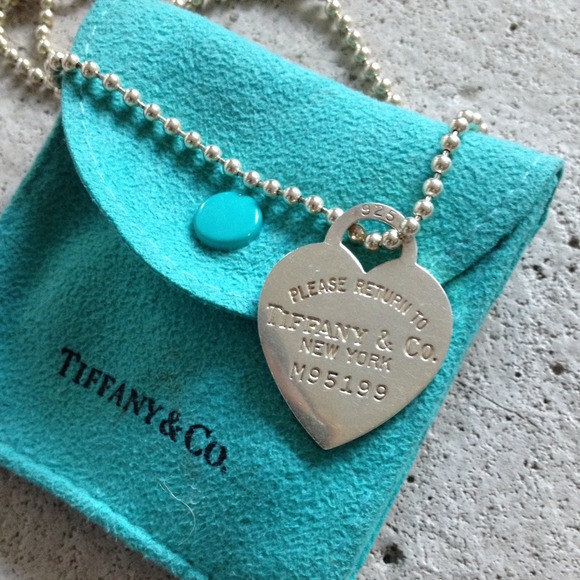 Tiffany Heart Tag Necklace