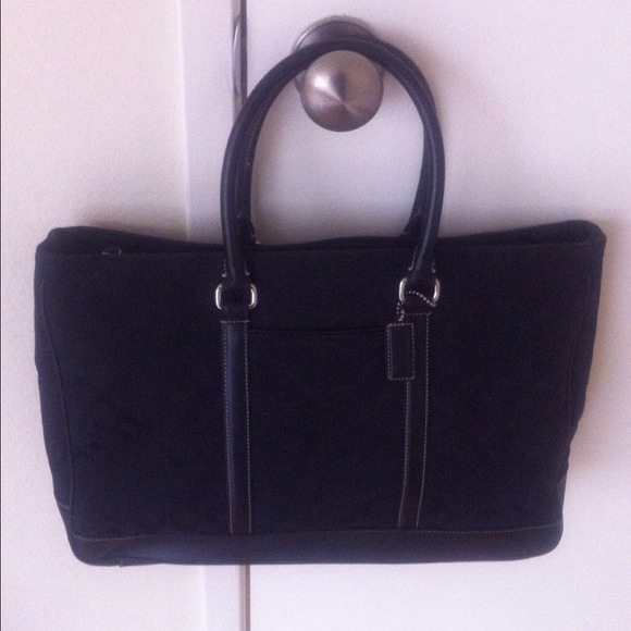 Authentic Black Coach Bag