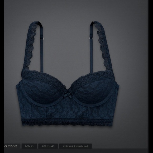 Gilly hicks push-up bralette/bustier