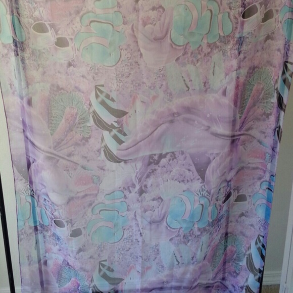 Large Tropical Scarf/Sarong