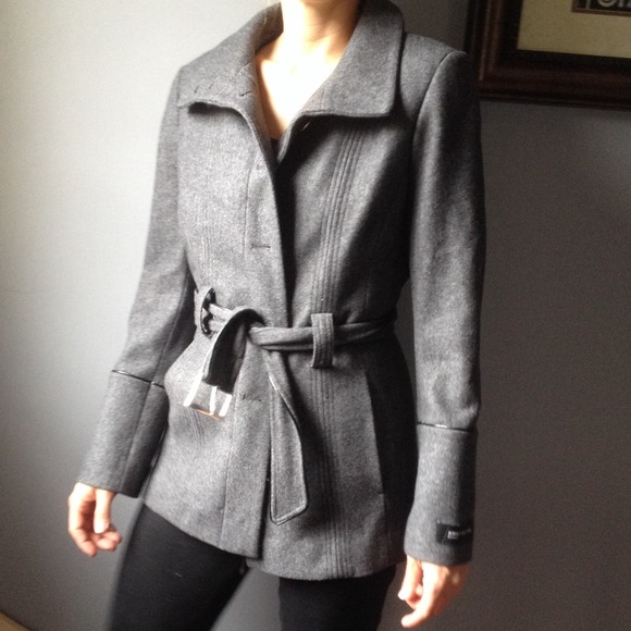 Gray coat