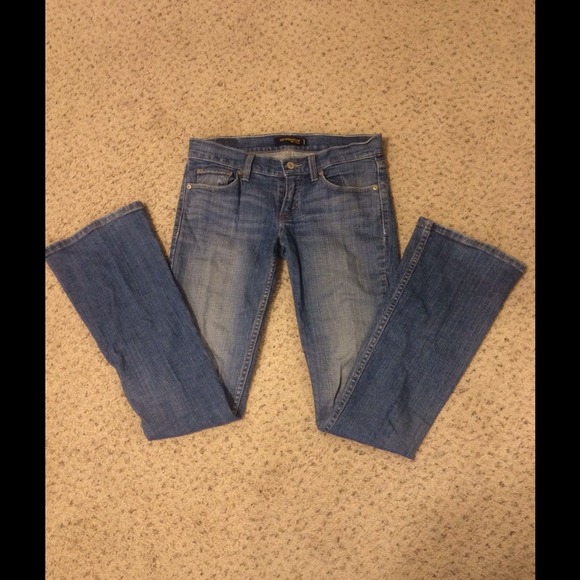 Levi's Too Super Low 524 Boot Cut Jeans