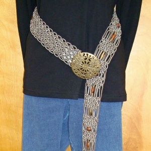 Long Macrame Belt