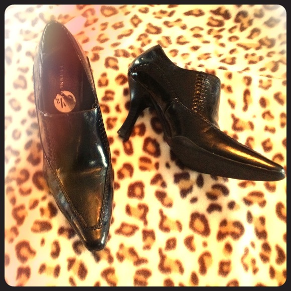 Black ankle boots