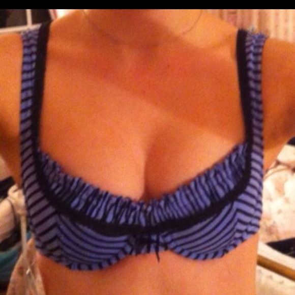 New w/ tags Betsey Johnson bikini S top L bottom - Picture 3 of 5