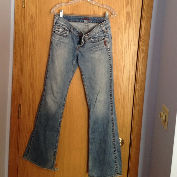 Silver jeans