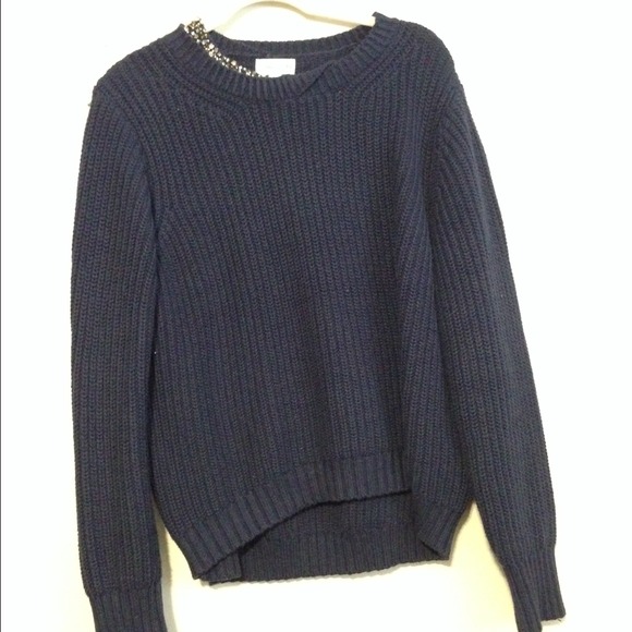PHILLIP LIM FOR TARGET NAVY JEWEL SWEATER