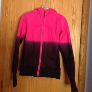 Lululemon 4 ombré zip up