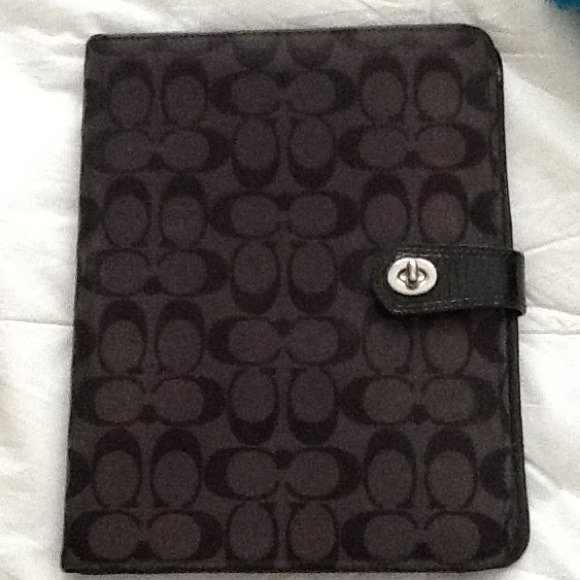 Authentic Coach iPad case