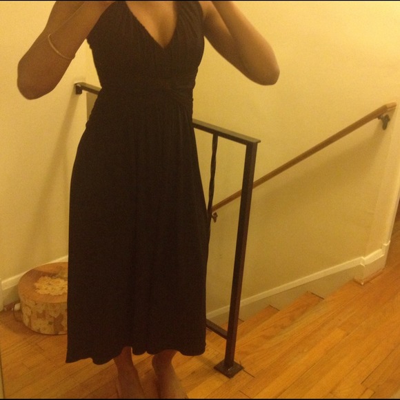 Saks Fifth Ave. Flowy evening dress.