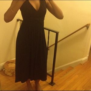 Saks Fifth Ave. Flowy evening dress.