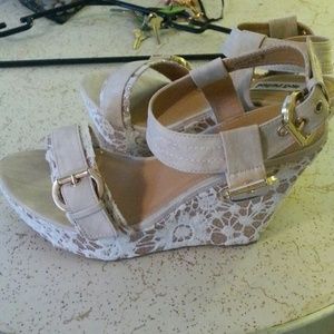 Not rated wedge sandals