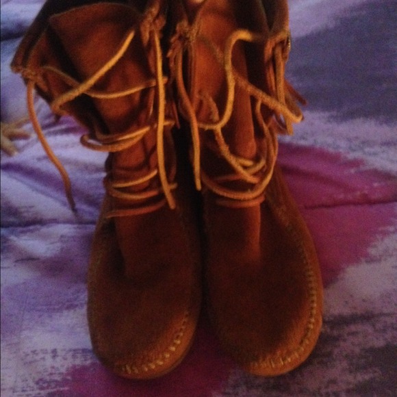 Minnetonka booties