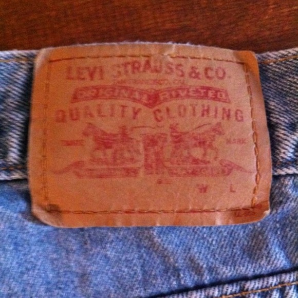 Short Levi denim jean shorts - Picture 3 of 4