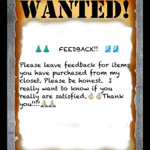Feedback Wanted