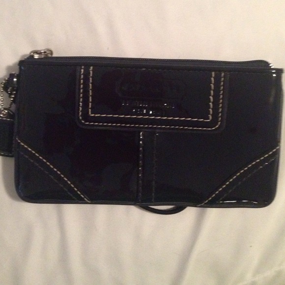 GIFTED to a friend Authentic Coach wristlet
