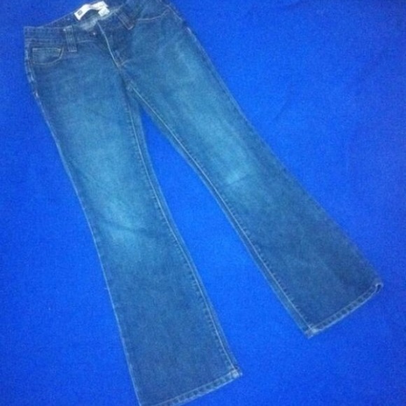 Denim low rise curvey gap women medium dark winter - Picture 2 of 3