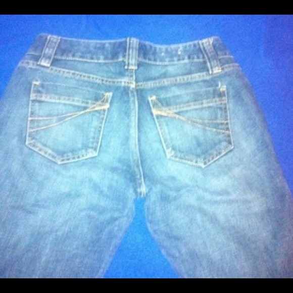 Denim low rise curvey gap women medium dark winter - Picture 3 of 3