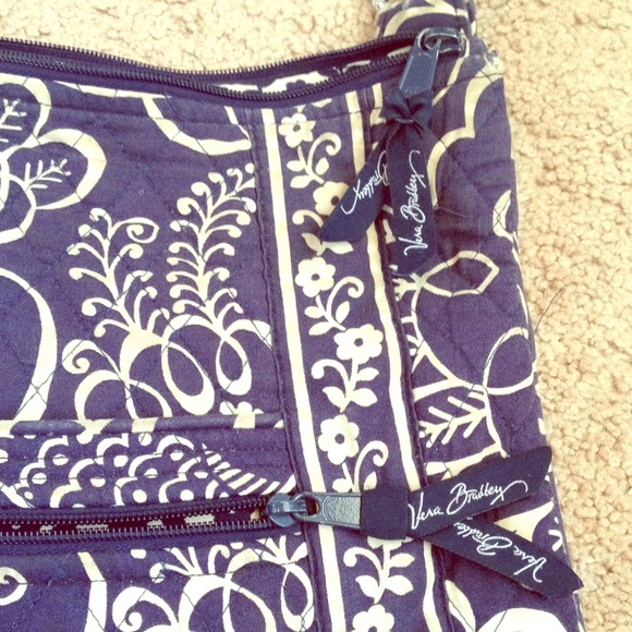 Vera Bradley Handbags - Navy Vera Bradley Hipster