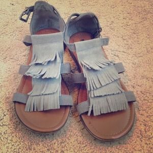 Minnetonka Fringe Sandals