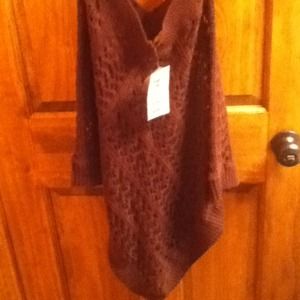 Marl Stitch Poncho
