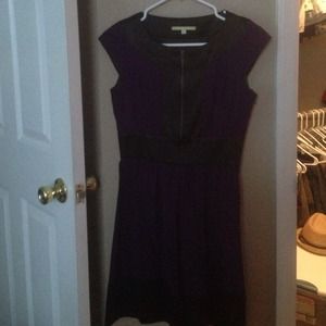 Purple and brown dress. Only worn twice.