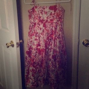 Floral Gap dress.