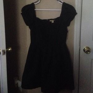 Little black dress.