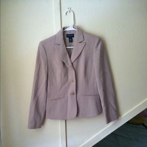 Ann Taylor tan blazer