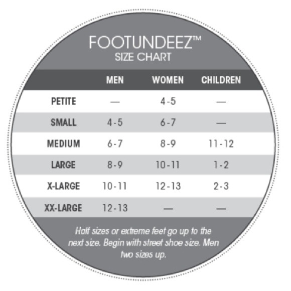 Neon Capezio Foot Undeez • 1 pair - Picture 2 of 2