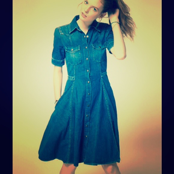 Levi's  Denim dress . Vintage.rare find.