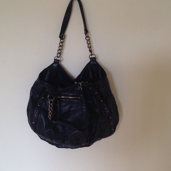 Black hand bag