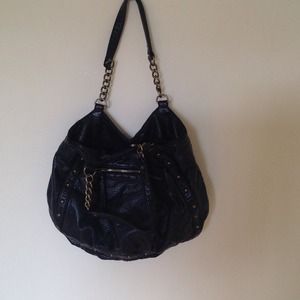 Black hand bag